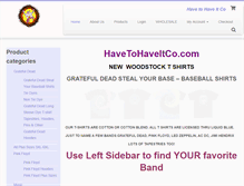 Tablet Screenshot of havetohaveitco.com